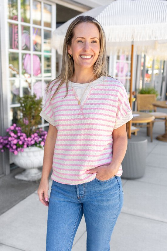 Better in Stripes Top
